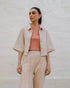 Cropped Structure Jacket